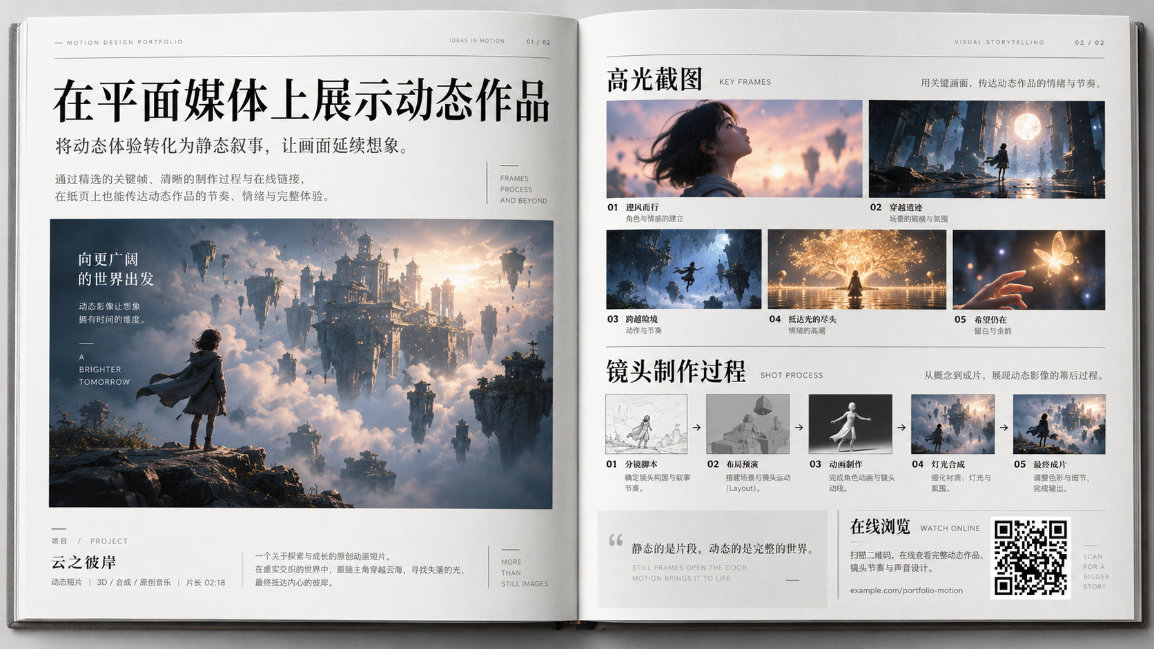 动画与影视作品出版级静态转译解剖图